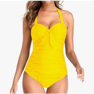Yellow One Piece - Womens - XL